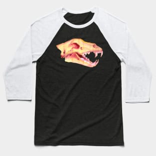 Lion Skull Baseball T-Shirt